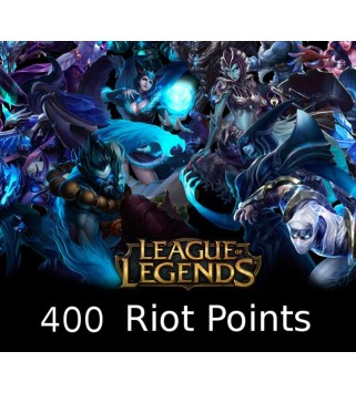 League of Legends 400 RP Prepaid Card TURKEY Key 